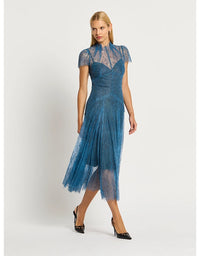 Elsa Midi Dress Cornflower Blue