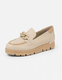 Enna Loafer Almond/Camel