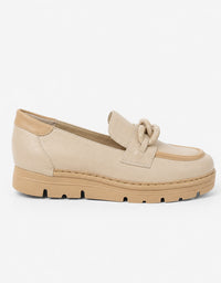 Enna Loafer Almond/Camel