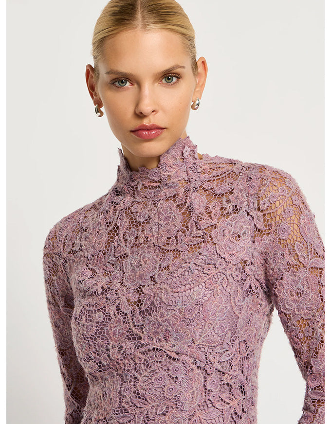 Estelle Midi Dress Lavender