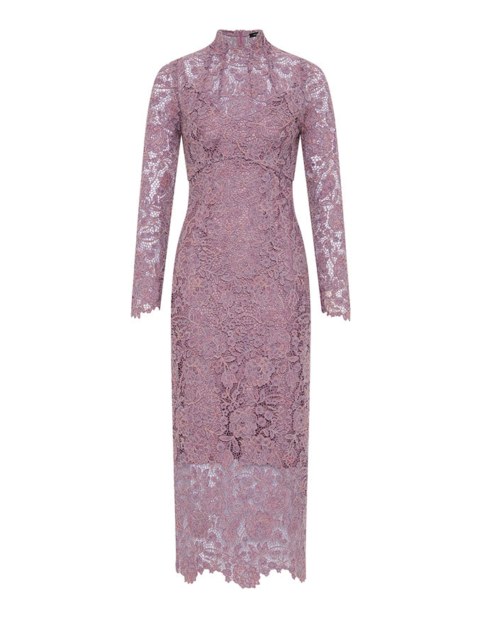 Estelle Midi Dress Lavender