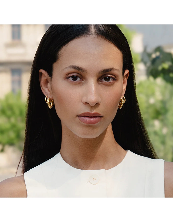 Riviera Twist Hoops