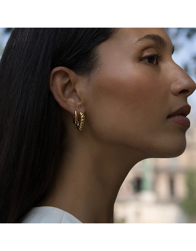 Riviera Twist Hoops