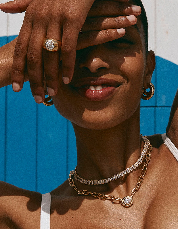 Lucia Necklace Gold