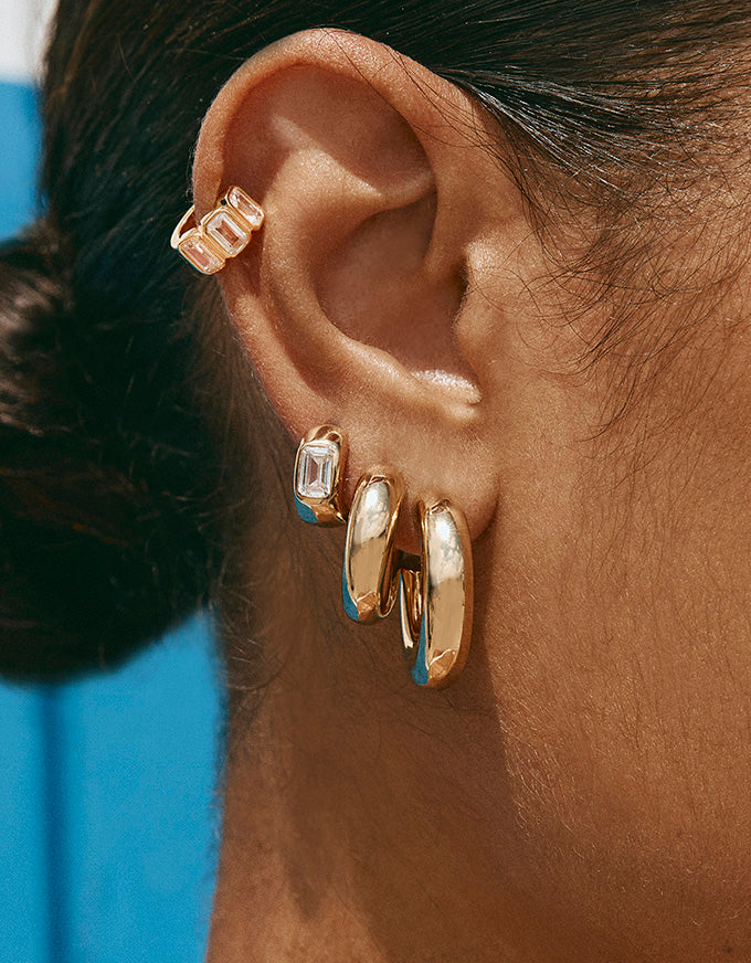 Bold Gold Maxi Hoops