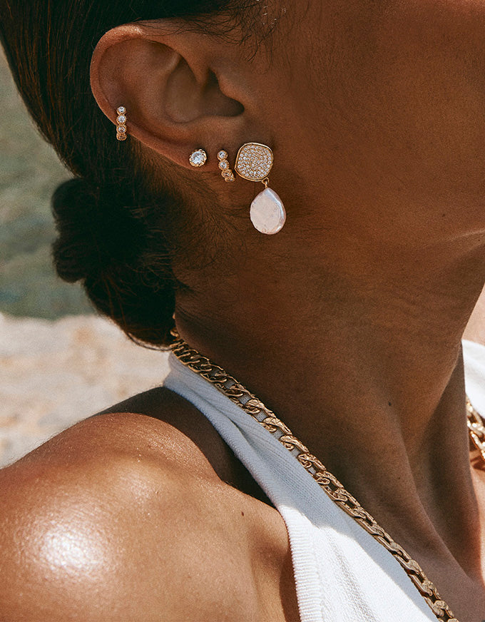 Vintage Crystal Studs