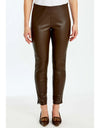 Faux Leather Legging Coffee Bean