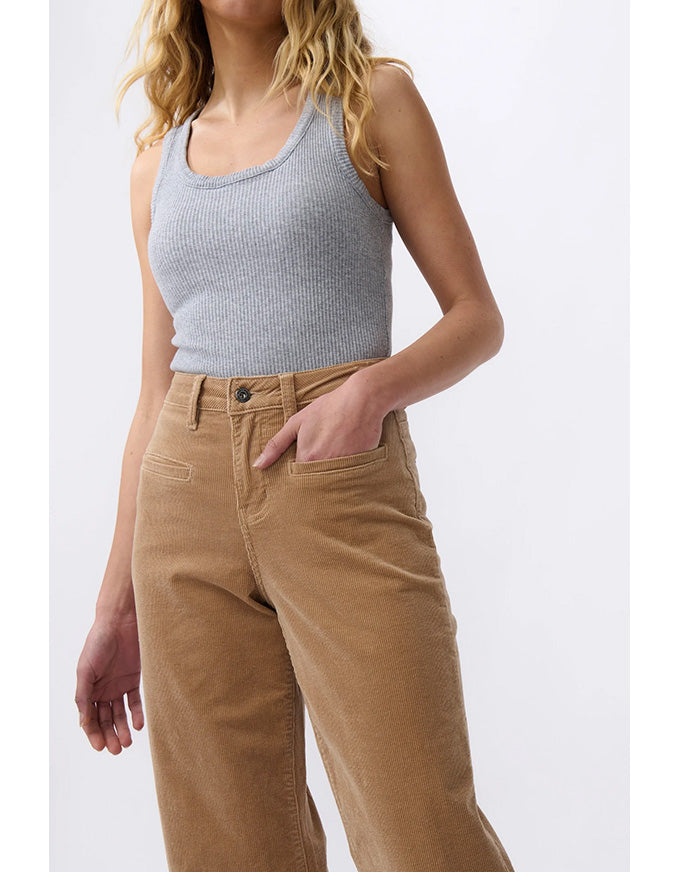 Freya Cord Jean Camel