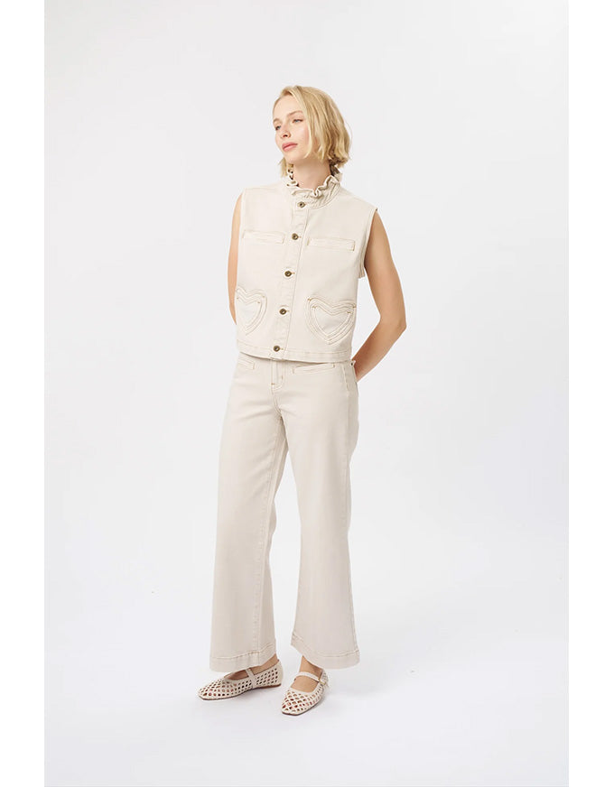 Freya Jean - Sand - Heart Pocket