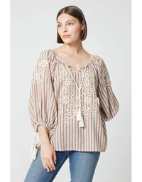 Axelle Blouse Beige/Ecru