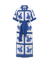 Roam Dress Azure Collage