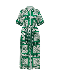 Roam Dress - Parrot Scarf