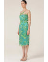Glistening Tanager Dress Jade Floral