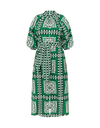 Flourish Dress - Parrot Scarf