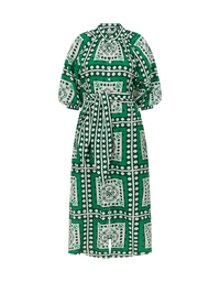 Flourish Dress - Parrot Scarf