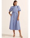 Hark Dress Pacific Stripe Poplin