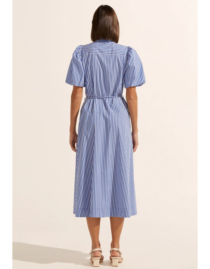 Hark Dress Pacific Stripe Poplin