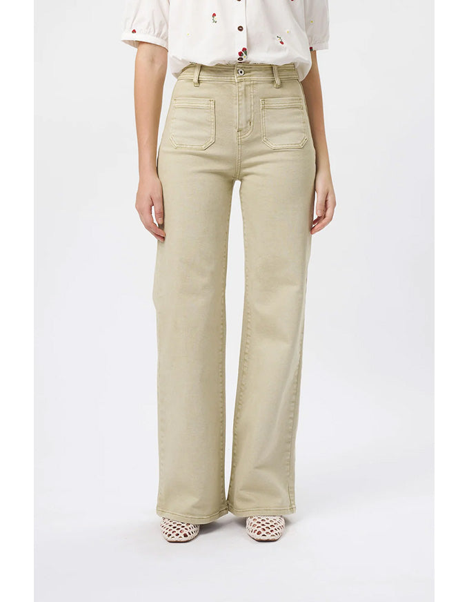Harper Jean Pistachio Green