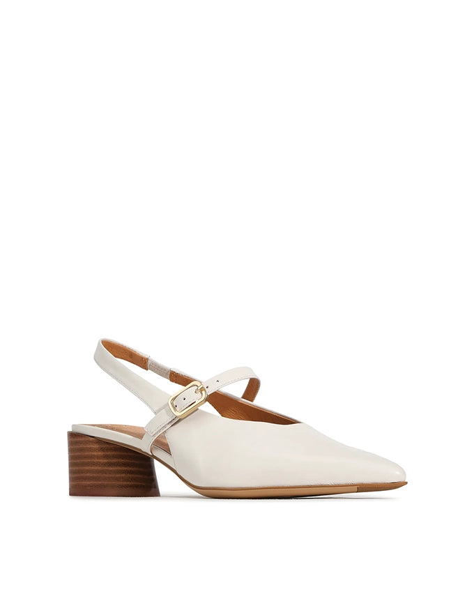 Hattis Heels Bone Leather
