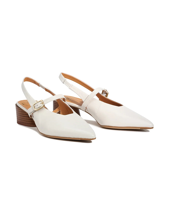 Hattis Heels Bone Leather