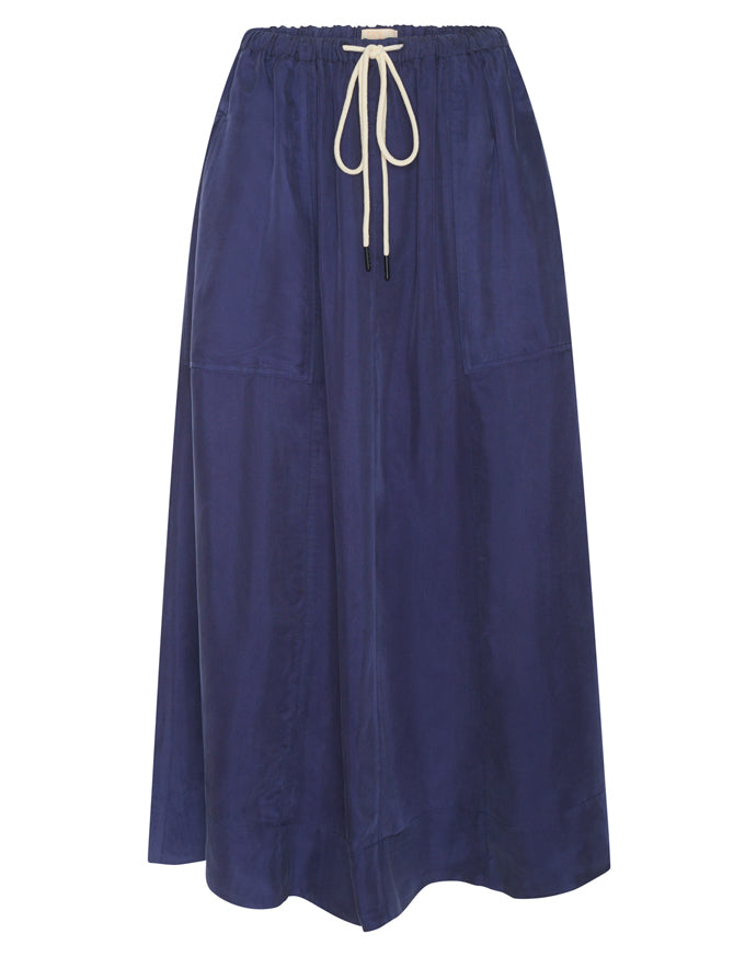 Henri Tie Skirt Ink