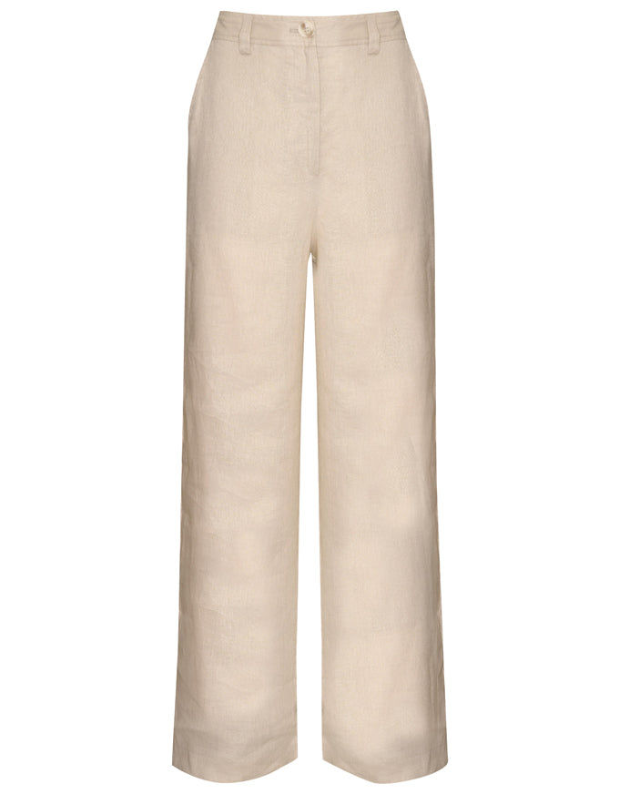 Herald Linen Pant Pebble