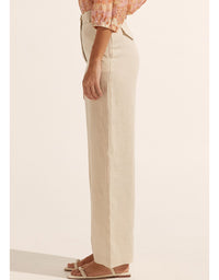 Herald Linen Pant Pebble