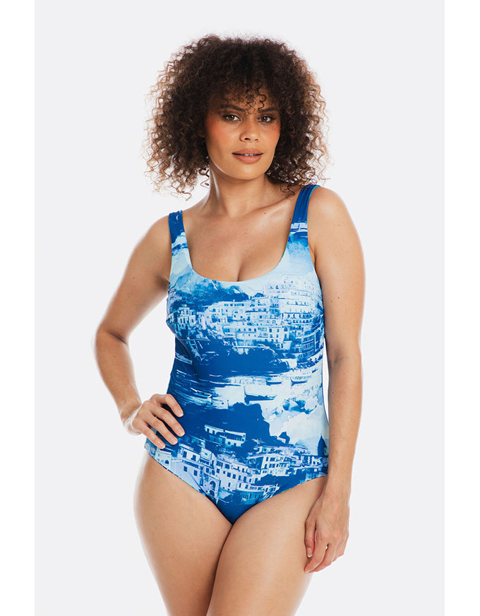 Granada Sorrento Reversible Square One Piece