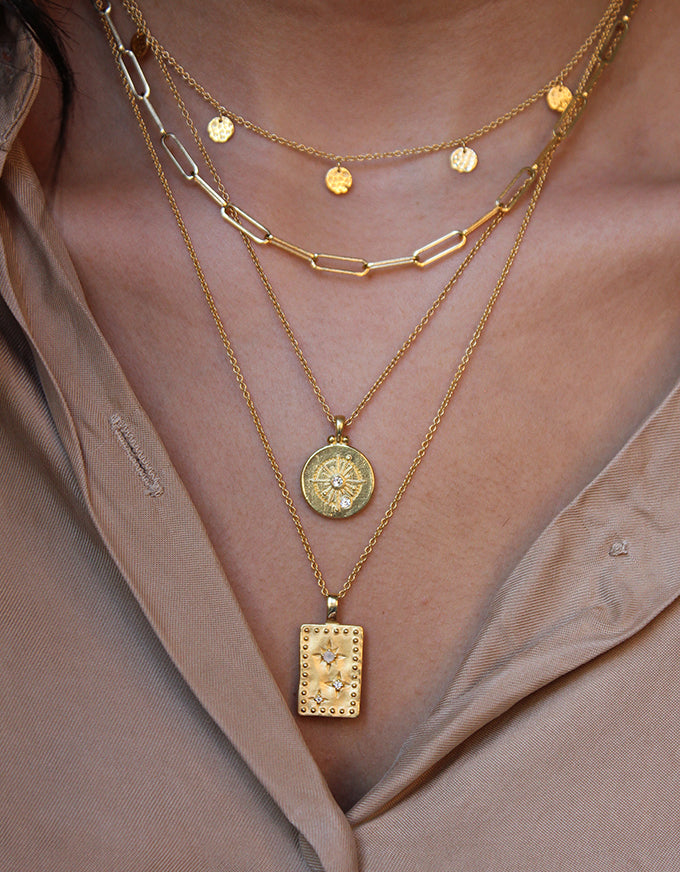 Grace Choker 18KT YG Plate