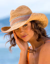 Ibiza Raffia Cowboy Hat TM579 Natural