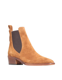 Ila Tobacco Suede Ankle Boot