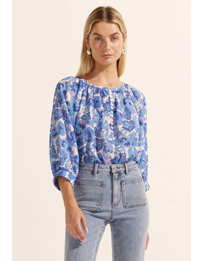 Imbue Top Pacific Floral