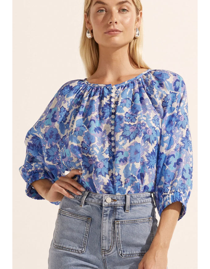 Imbue Top Pacific Floral