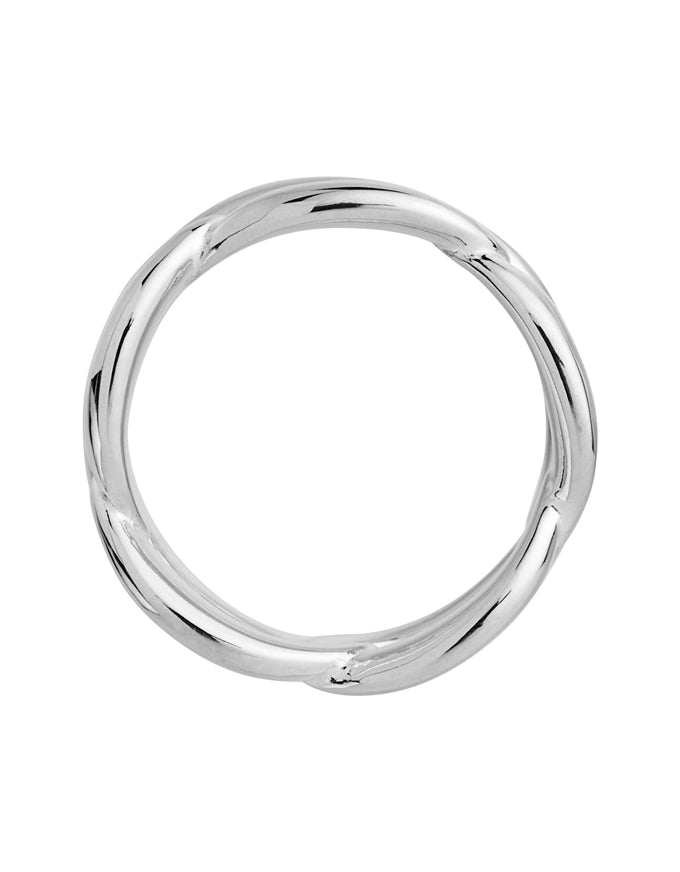 Interlink Ring Silver
