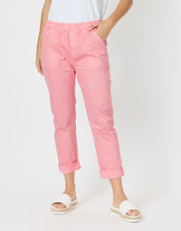 Isabella Cotton Pant Pink