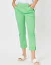 Isabella Cotton Pant Green