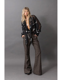 Romeo Pant Herringbone Hazelnut