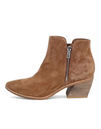 JOGE Ankle Boots Light Choc Suede