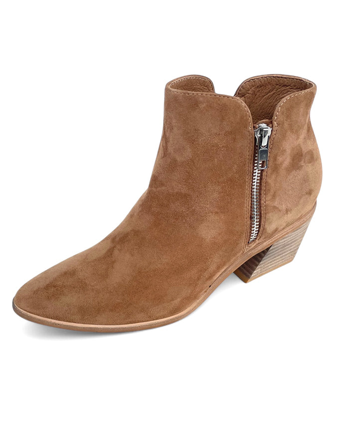 JOGE Ankle Boots Light Choc Suede