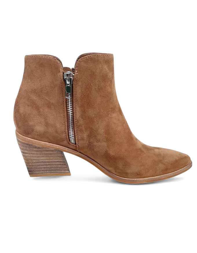 JOGE Ankle Boots Light Choc Suede