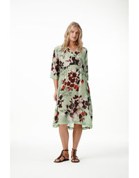 Jazz Dress Pistachio Haze Viscose Pistachio