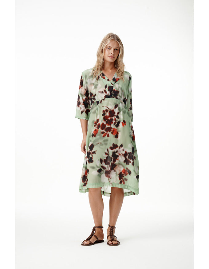 Jazz Dress Pistachio Haze Viscose Pistachio