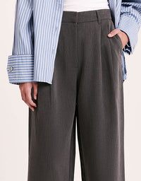 Jiro Tailored Pant Asphalt