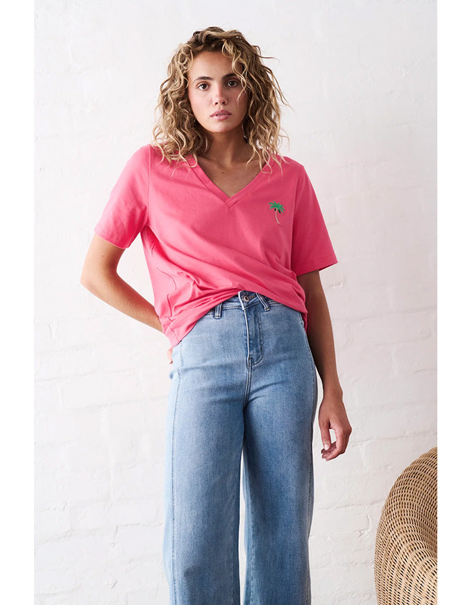 Palazzo Jean 70's Blue