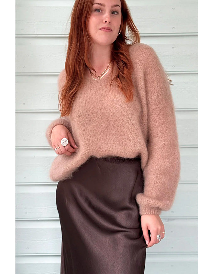 Katniss Viscose Skirt Chocolate