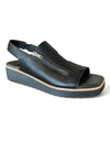 Kemma Sandals Black Leather