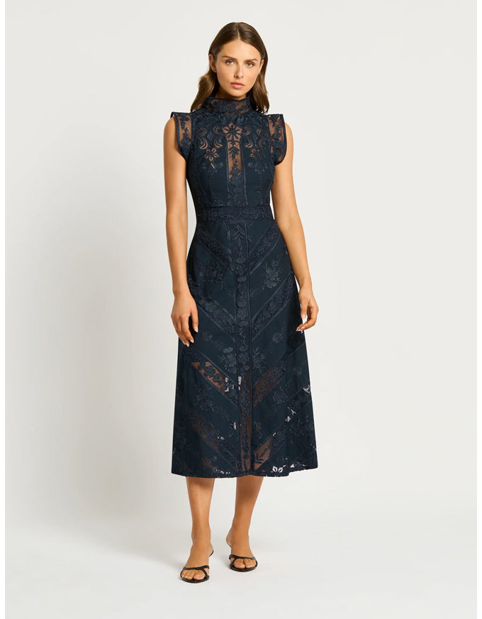 Kristen A-Line Dress Midnight