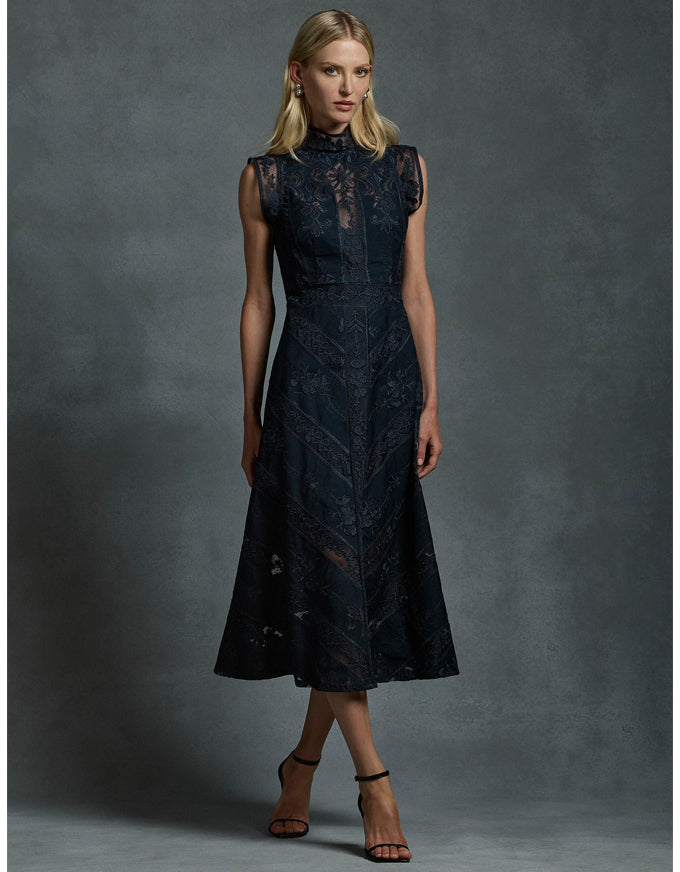 Kristen A-Line Dress Midnight