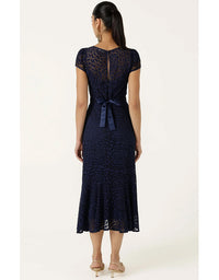 Affair Of Honour Dress - Navy Lace
