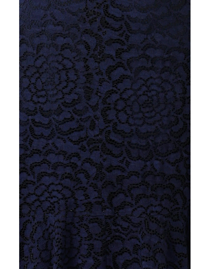 Affair Of Honour Dress - Navy Lace